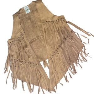 Fringe Vest Western